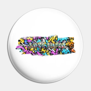 Fiasco Graffiti Style Pin