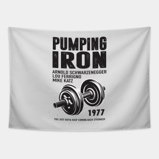 Pumping Iron - Alternative Movie Poster Tapestry