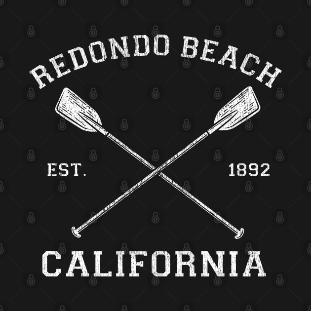 Vintage Redondo Beach Vacation Apparel by Vector Deluxe