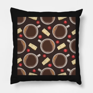 Coffee and Chocolate Pillow