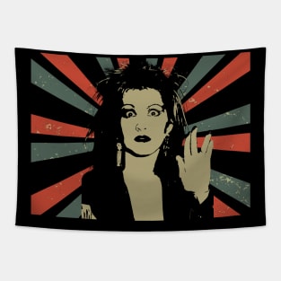 Cyndi Lauper || Vintage Art Design || Exclusive Art Tapestry