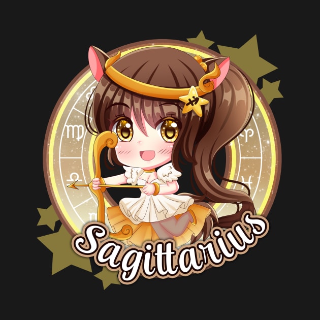 Chibi Sagittarius by My Tribe Apparel