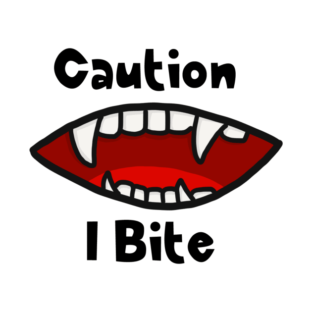 Caution I Bite by Edgyart1st