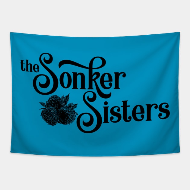 Sonker Sisters Black Tapestry by Sara Howard