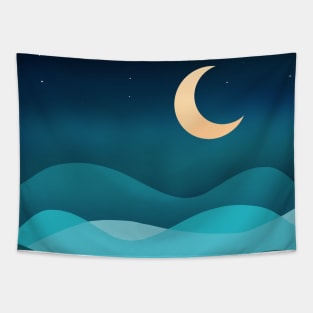 Moon Rising Tapestry