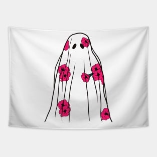 floral ghost Tapestry