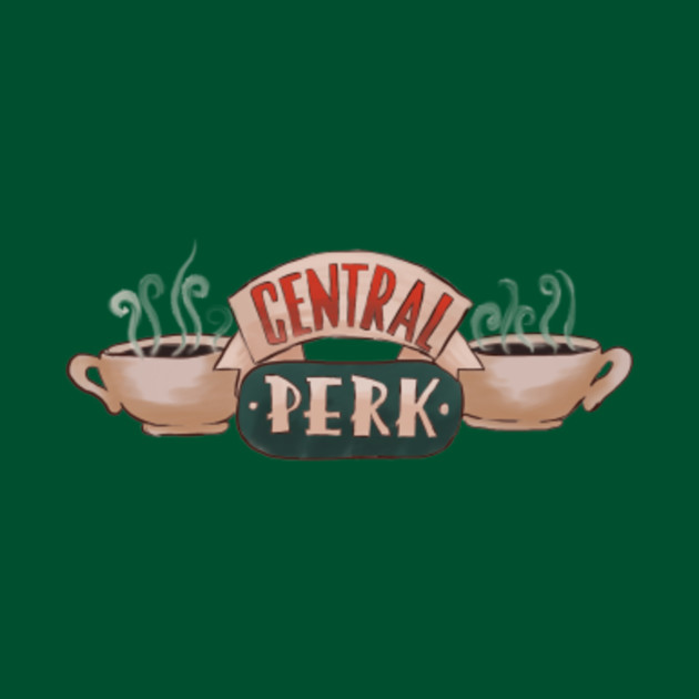 Friends Central Perk Logo - Friends Tv - Long Sleeve T ...
