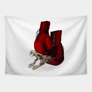 Red Gloves Tapestry