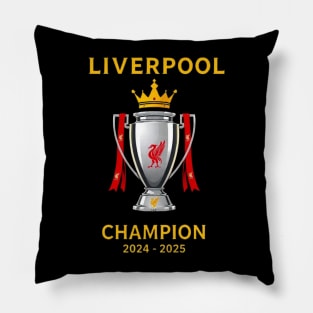 Liverpool Champions 2024-2025 Pillow