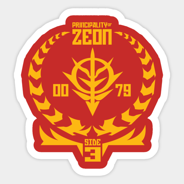 Zeon Forever - Gundam - Sticker