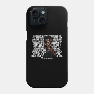 Fight Club Quotes Phone Case