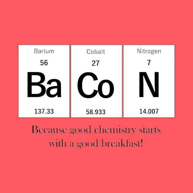 BaCoN - Because Good Chemistry Starts with a Good Breakfast! by Andrew Perkins