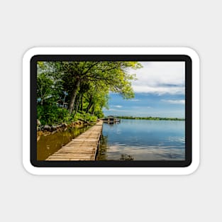 Summer day over the Rice Lake Magnet