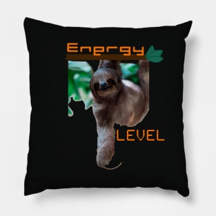 Energy Level - SLOTH Pillow