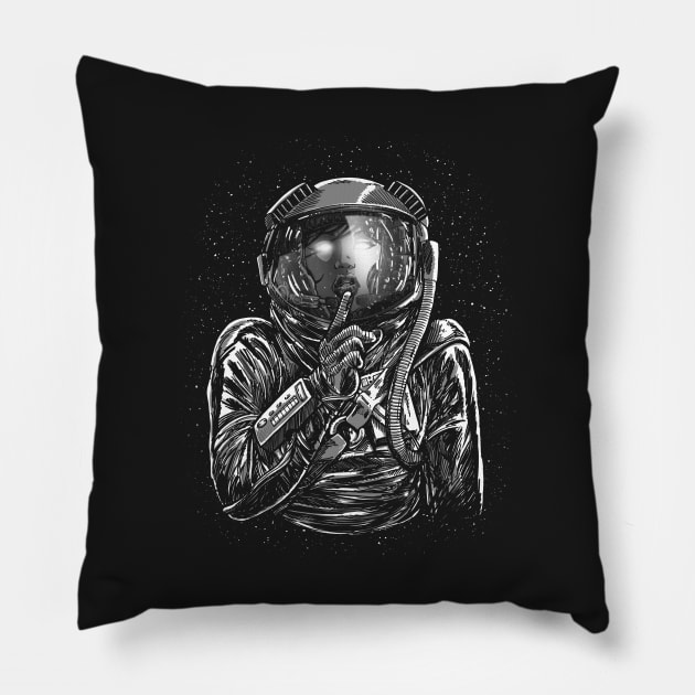 Secrets of Space 2017 Pillow by nickv47