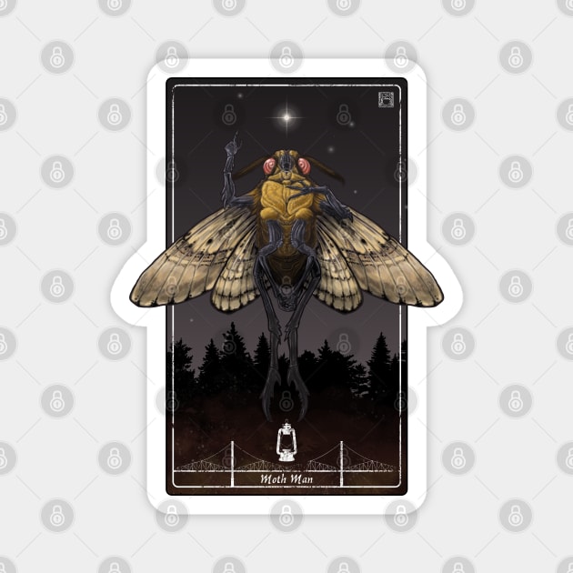 Mothman- The Prophet/The Hermit Magnet by CoffeeBlack