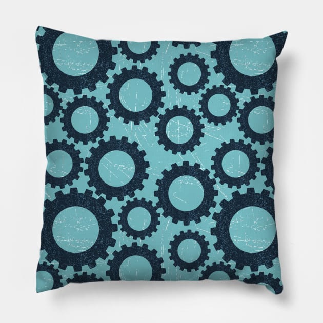 Gears Pillow by SWON Design