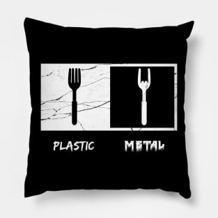 Heavy Metal fork, Palstic fork Pillow