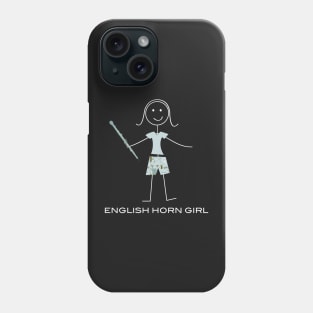 Funny Womens English Horn Phone Case