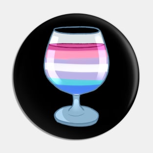 Bigender cocktail #4 Pin