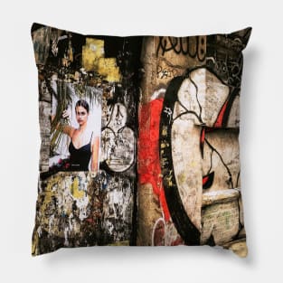 Street Art, SoHo, Manhattan, New York City Pillow