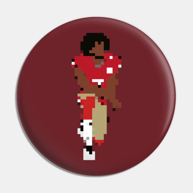 Colin Kaepernick Kneeling (Pixel Art) Pin by rattraptees