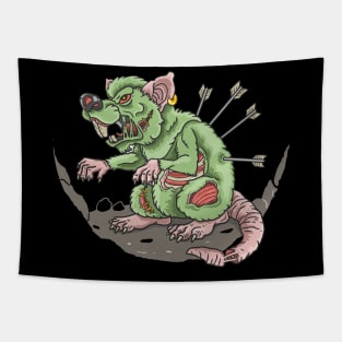 Zombie Rat Tapestry