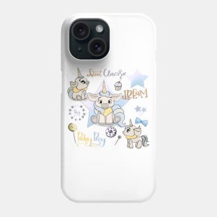 Unicorn birthday party, sweet unicorns, baby boy unicorn, sweet dreams Phone Case