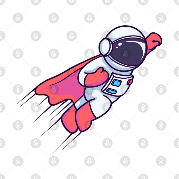 Astronaut Super Flying by TirasElessa