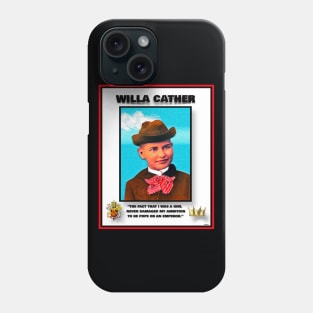 WILLA CATHER AND THE POPE Phone Case