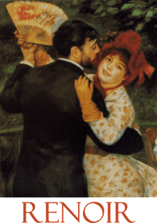 A Dance in the Country by Pierre-Auguste Renoir Magnet