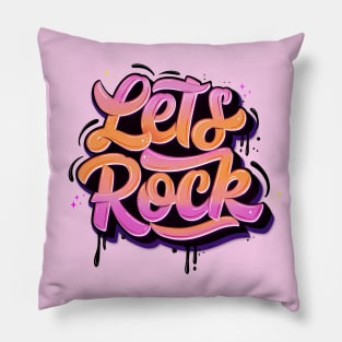 Let's rock Pillow