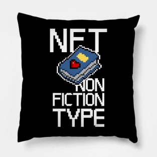 NFT - Non Fiction Type Pillow