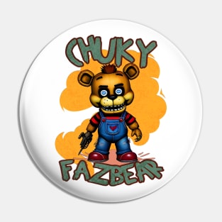 Chuky Fazbear Pin