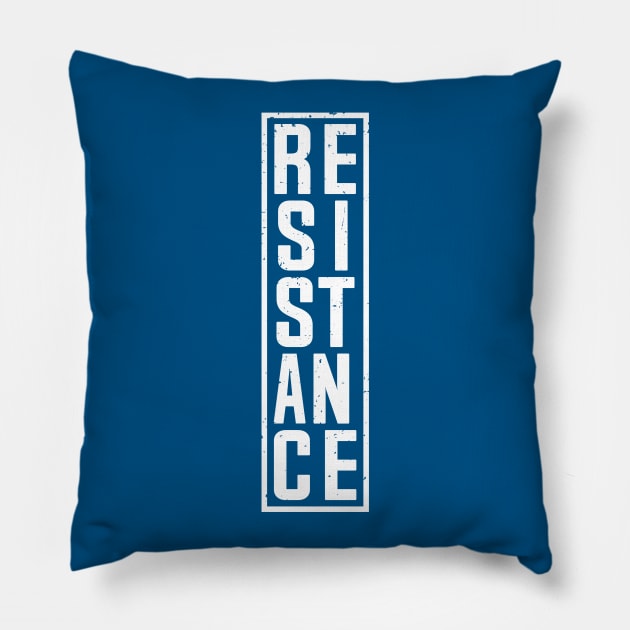 Resistance Pillow by SeattleDesignCompany