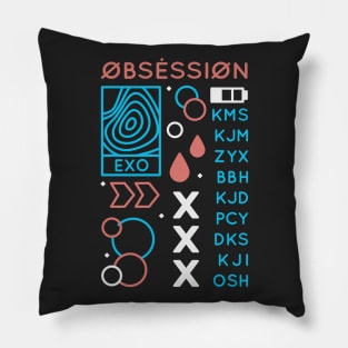 obsession - exo Pillow