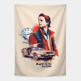 Marty McFly Tapestry