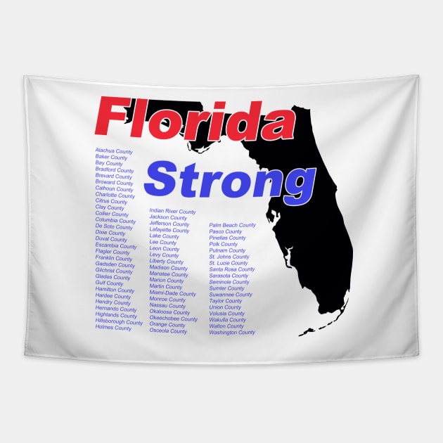 Florida Strong Tapestry by CreativePhil