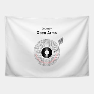 OPEN ARMS VINYL ILLUSTRATIONS Tapestry