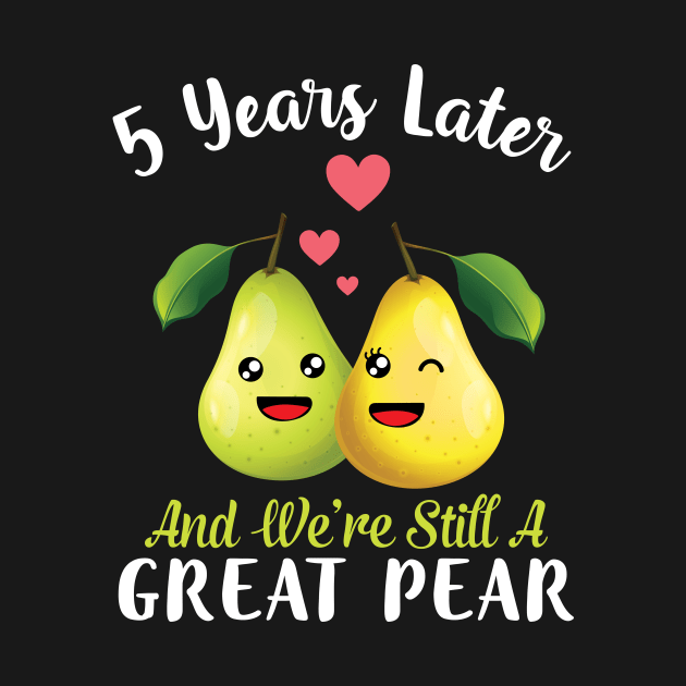 Husband And Wife 5 Years Later And We're Still A Great Pear by DainaMotteut