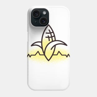 Corn On The Line Graphic Tee Phone Case