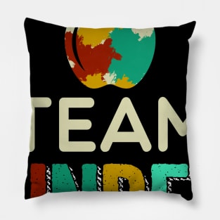 Team Kinder Awesome Teachers Students T shirt Pillow