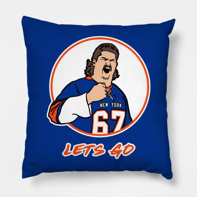 Hype Man Pillow by Lightning Bolt Designs