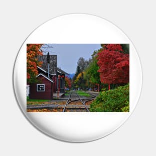 Issaquah Train Station Pin