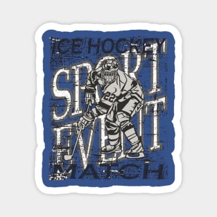 Sport Event Ice Hockey Abstract Magnet