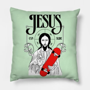 Jesus Can Slide Pillow