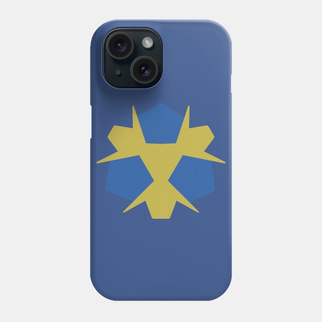 Blue Zora Sapphire Phone Case by lowpolyshirts