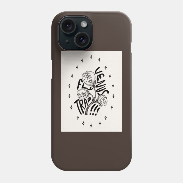 Venus Fly Trap Phone Case by ghostieking