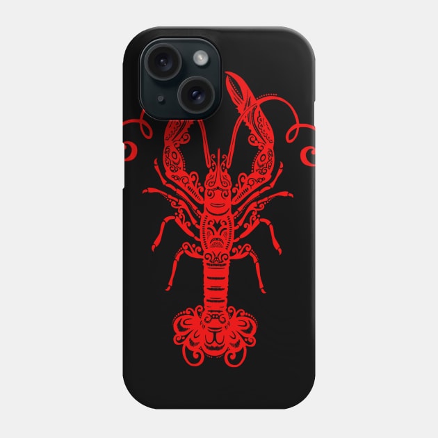 Lobster Phone Case by SlashGrafik