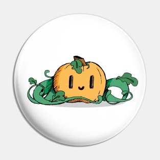 Smiley Pumpkin Pin